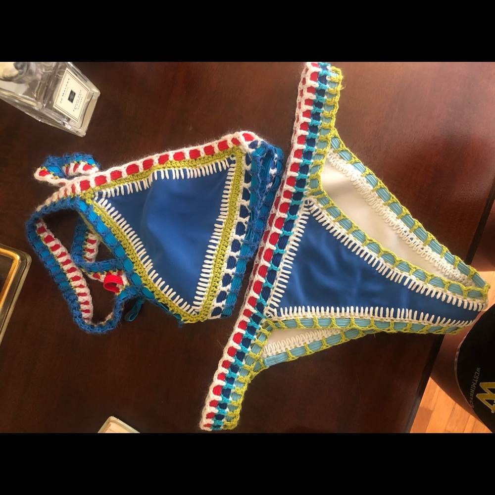 Crochet bikini size medium